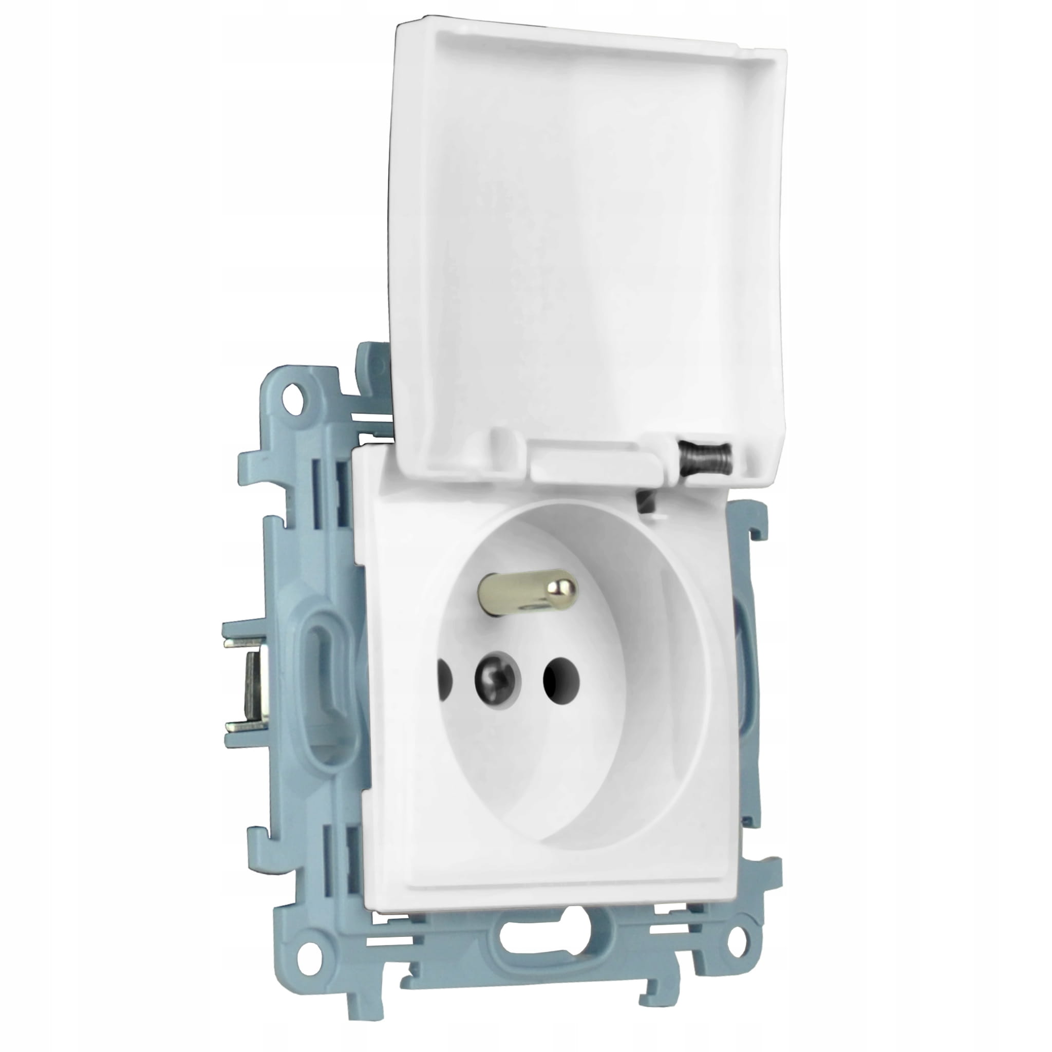 Simon 10 gniazdo z klapką hermetyczne bryzgoszczelne 02